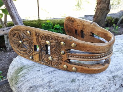 Collier de chèvre de transhumance